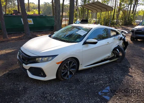 2018 Honda Civic Si из США, поврежденный, VIN 2HGFC3A57JH751737